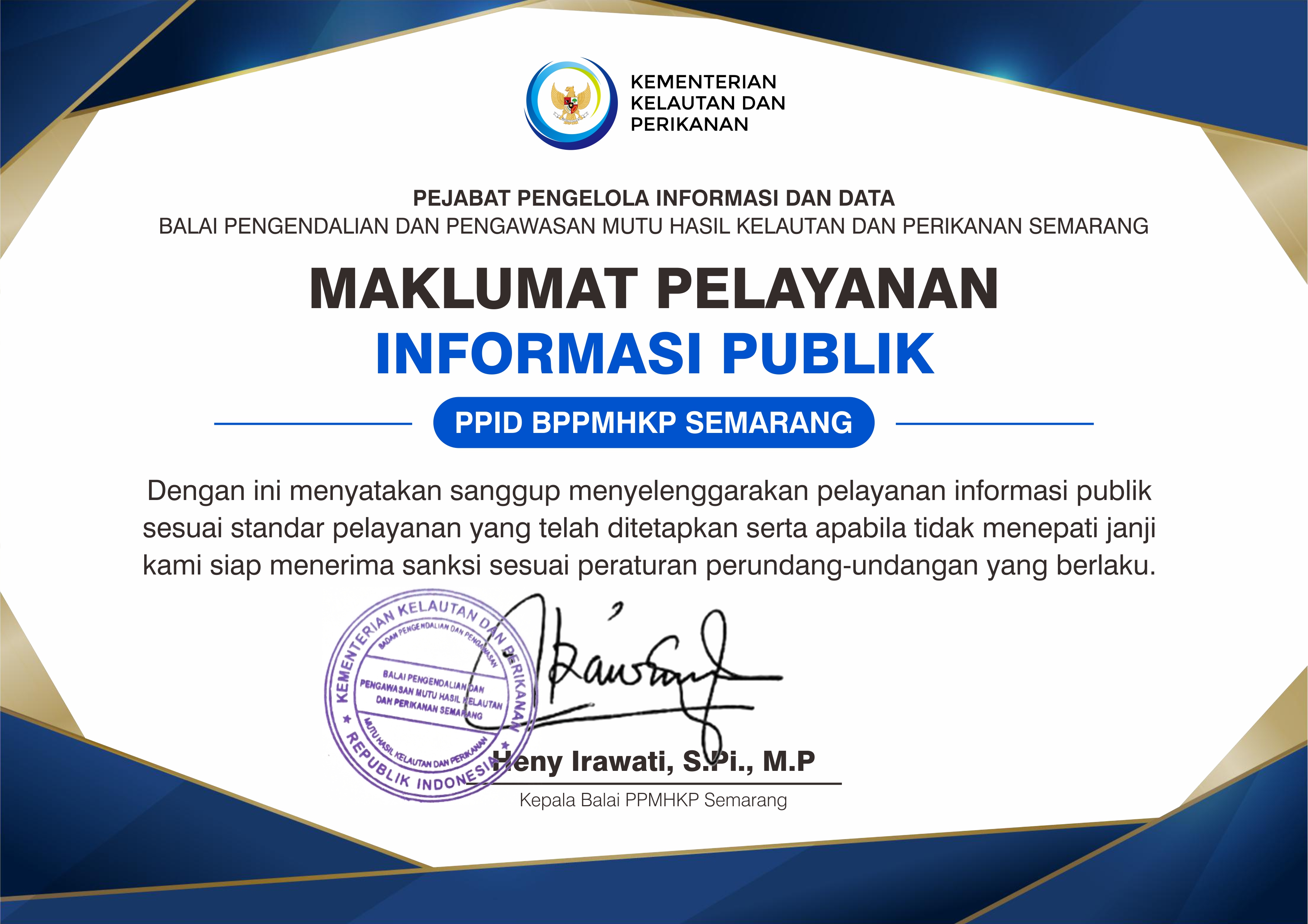 Maklumat Pelayanan