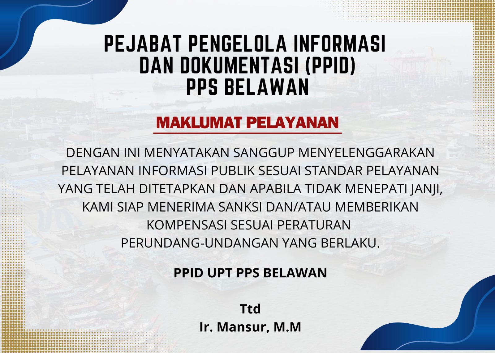 Maklumat Pelayanan PPID