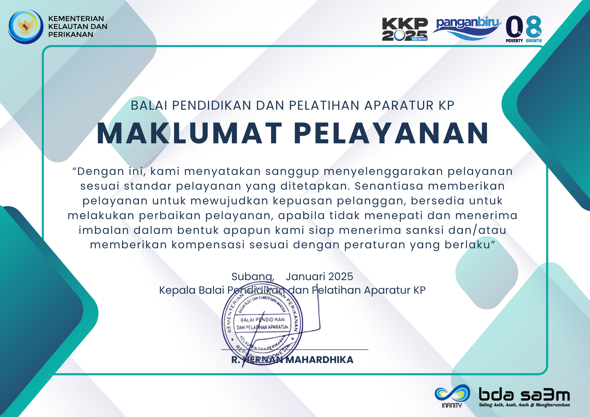 Maklumat Pelayanan