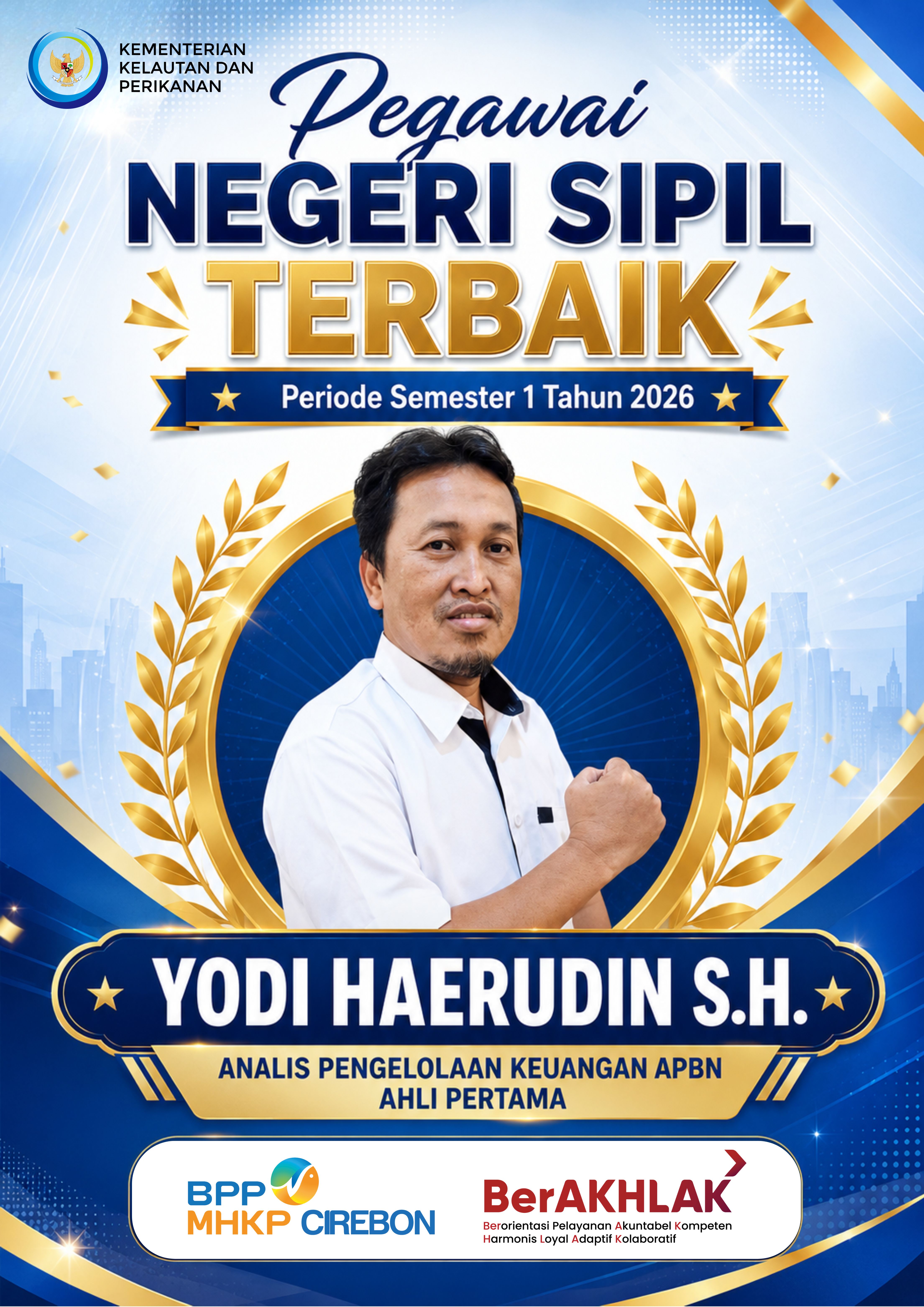 Pegawai Negeri Sipil Terbaik Semester 1 Tahun 2026