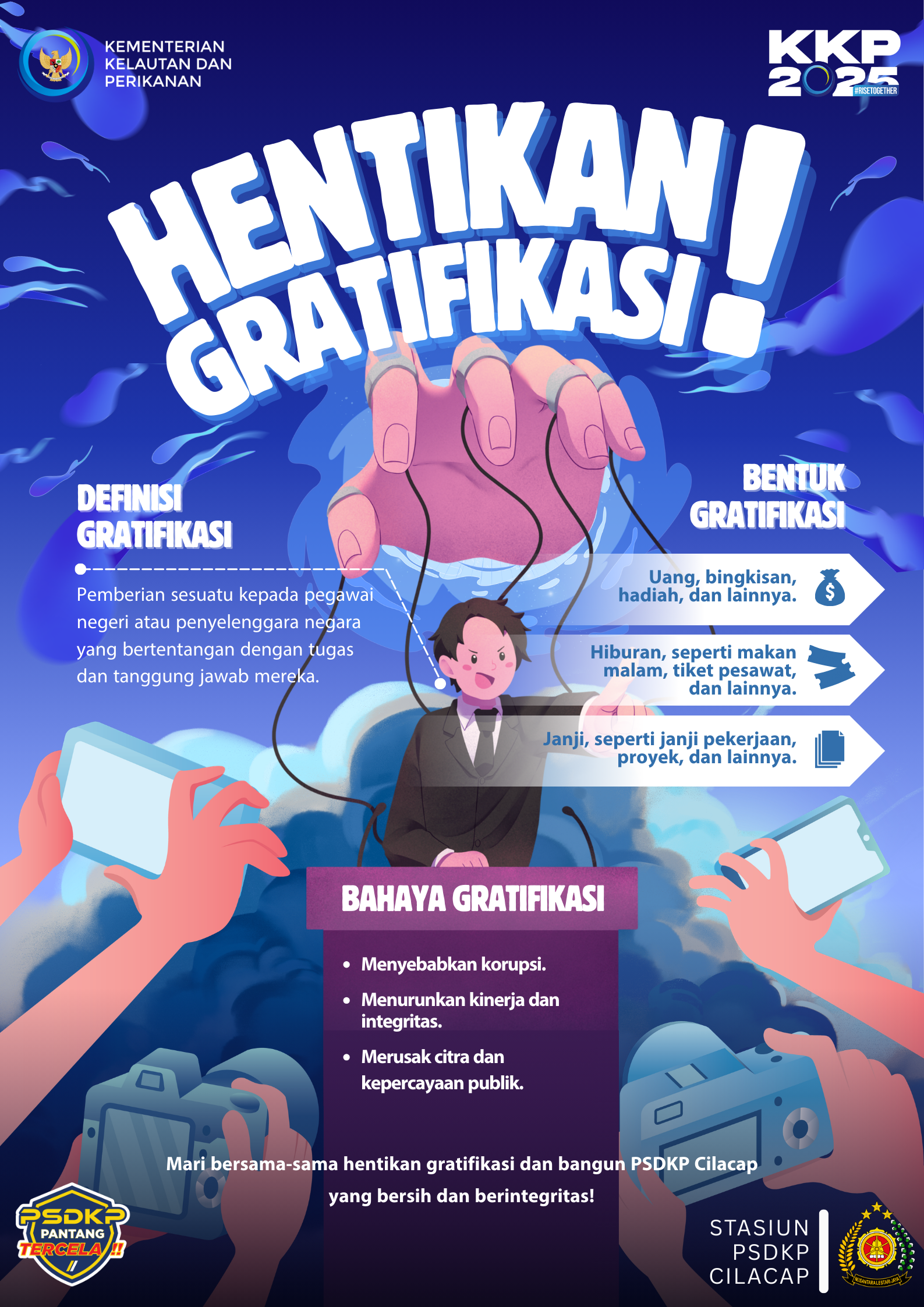 Anti Gratifikasi Stasiun PSDKP Cilacap