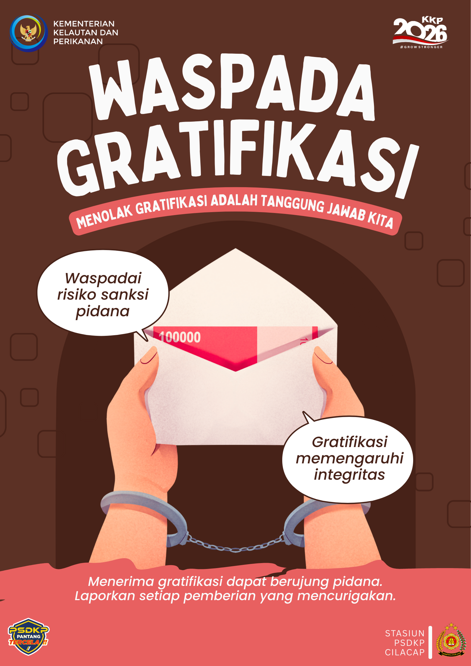 Stasiun PSDKP Cilacap Anti Gratifikasi