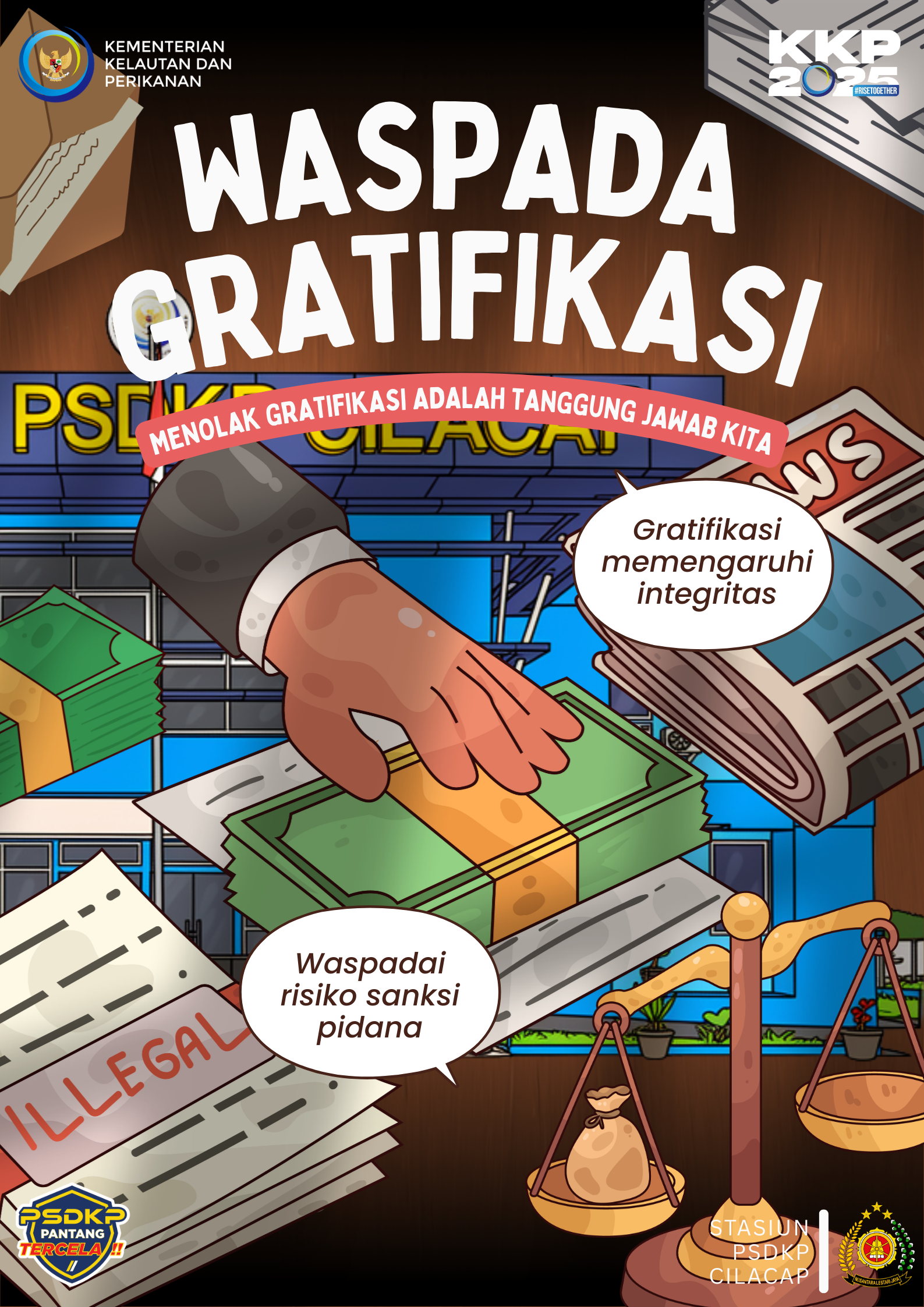 Anti Gratifikasi Stasiun PSKDP Cilacap