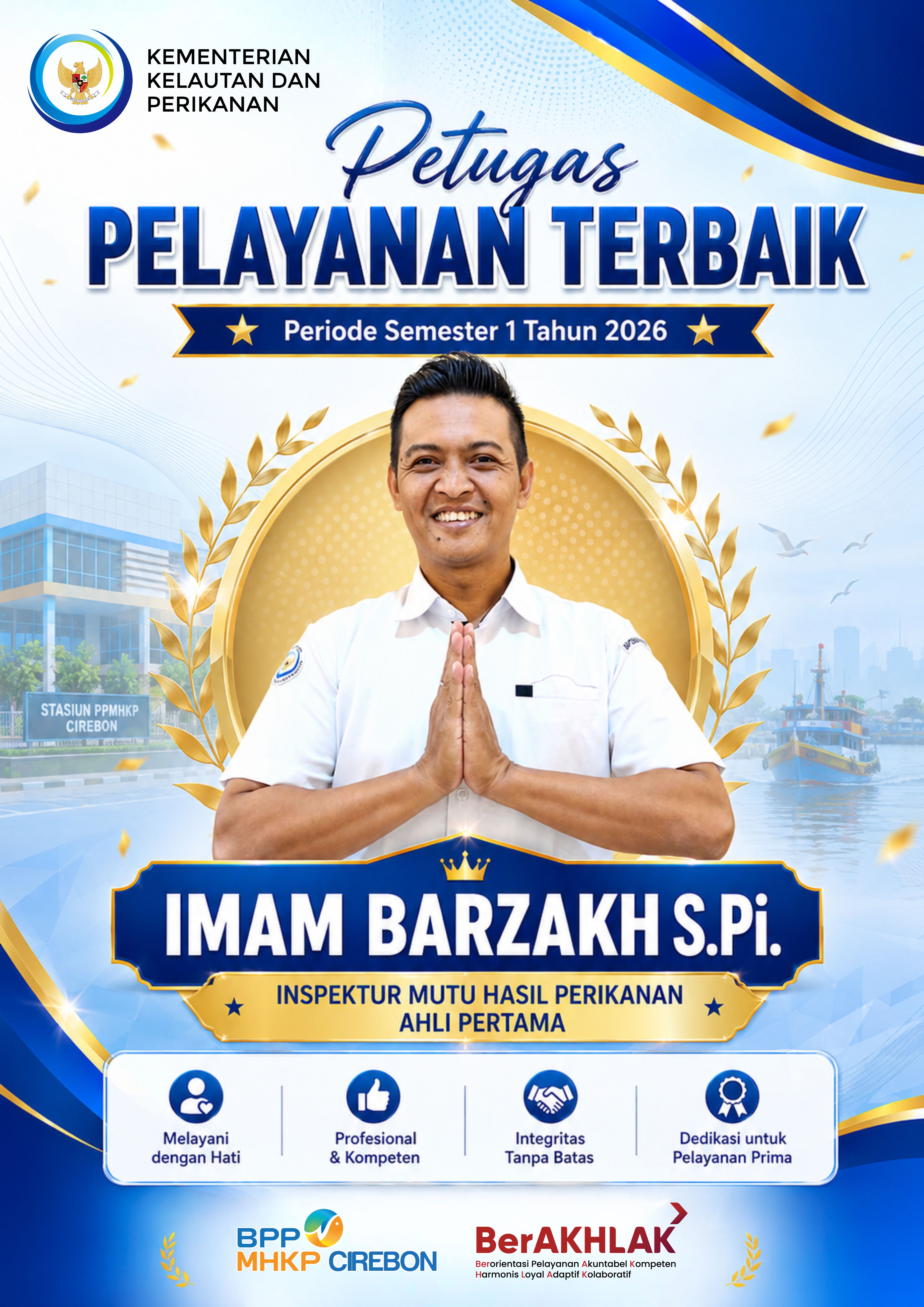 Petugas Pelayanan Terbaik Semester 1 Tahun 2026