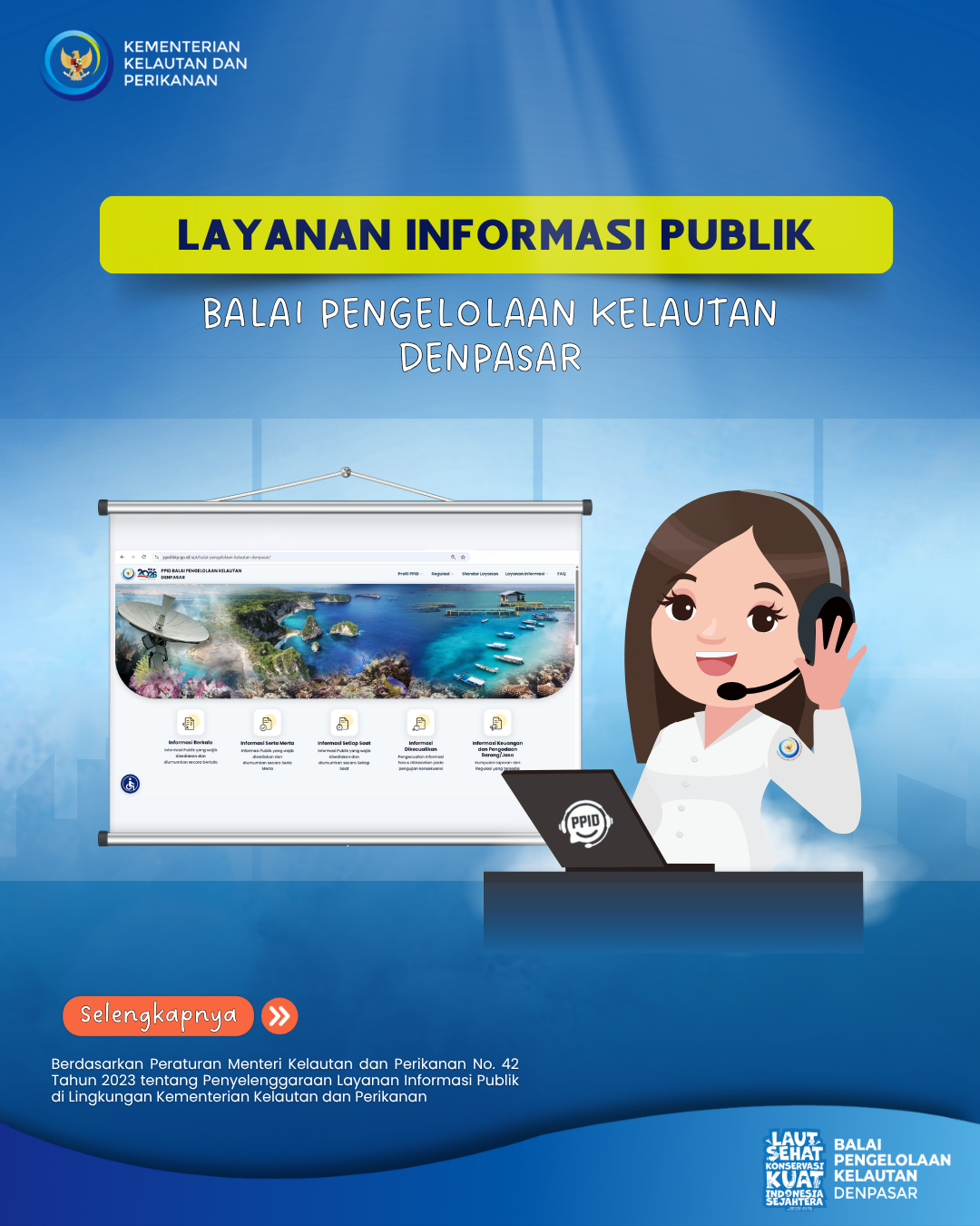 Layanan Informasi Publik Balai PK Denpasar