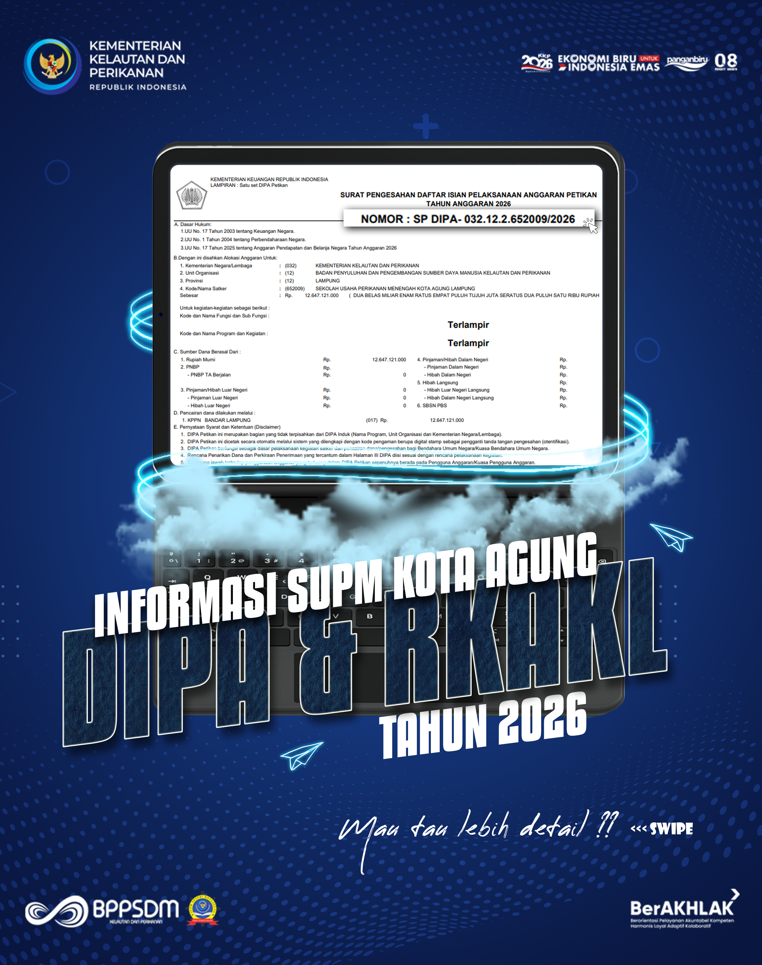 Informasi DIPA dan RKA KL