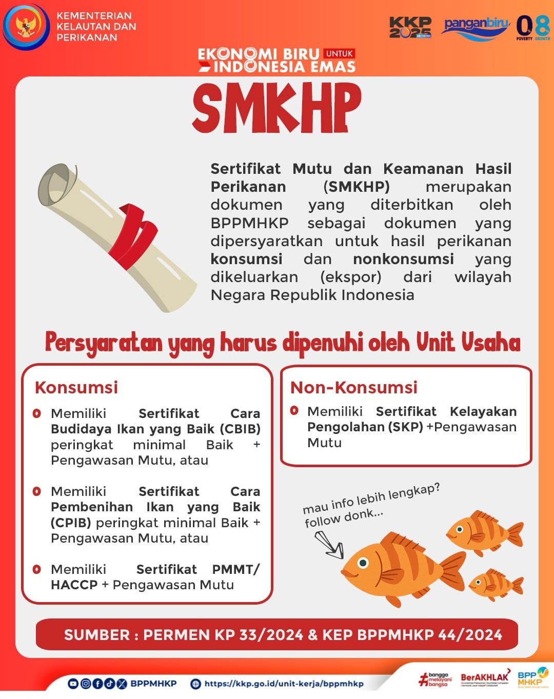 Sertifikat Mutu Dan Keamanan Hasil Perikanan (HC Mutu)