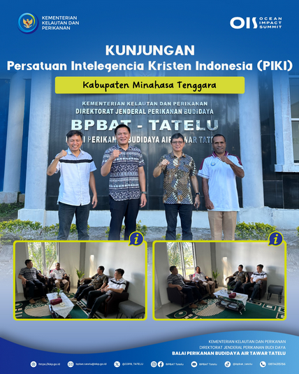 Kunjungan dari Persatuan Intelengencia Kristen Indonesia Kab. Minahasa Tenggara
