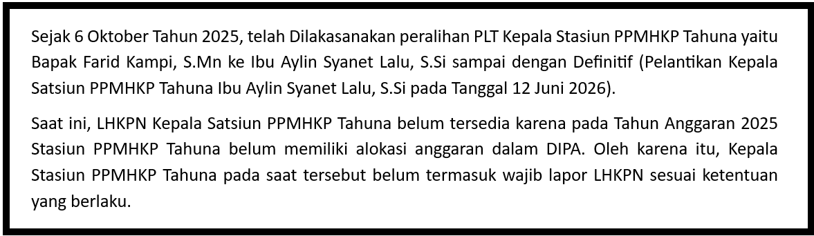 Tambahan Informasi LHKPN