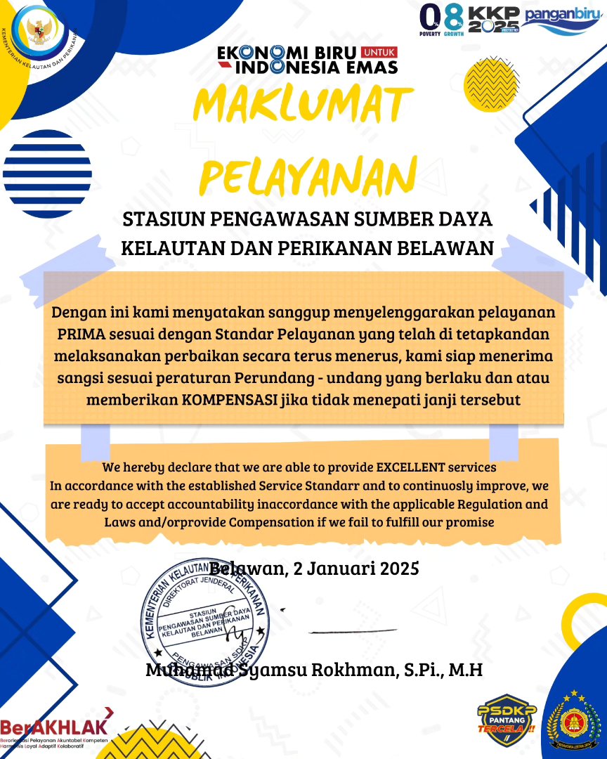 Maklumat Pelayanan Tahun 2025