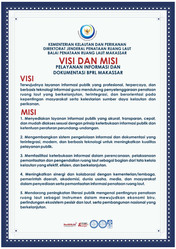 Visi dan Misi BPRL Makassar