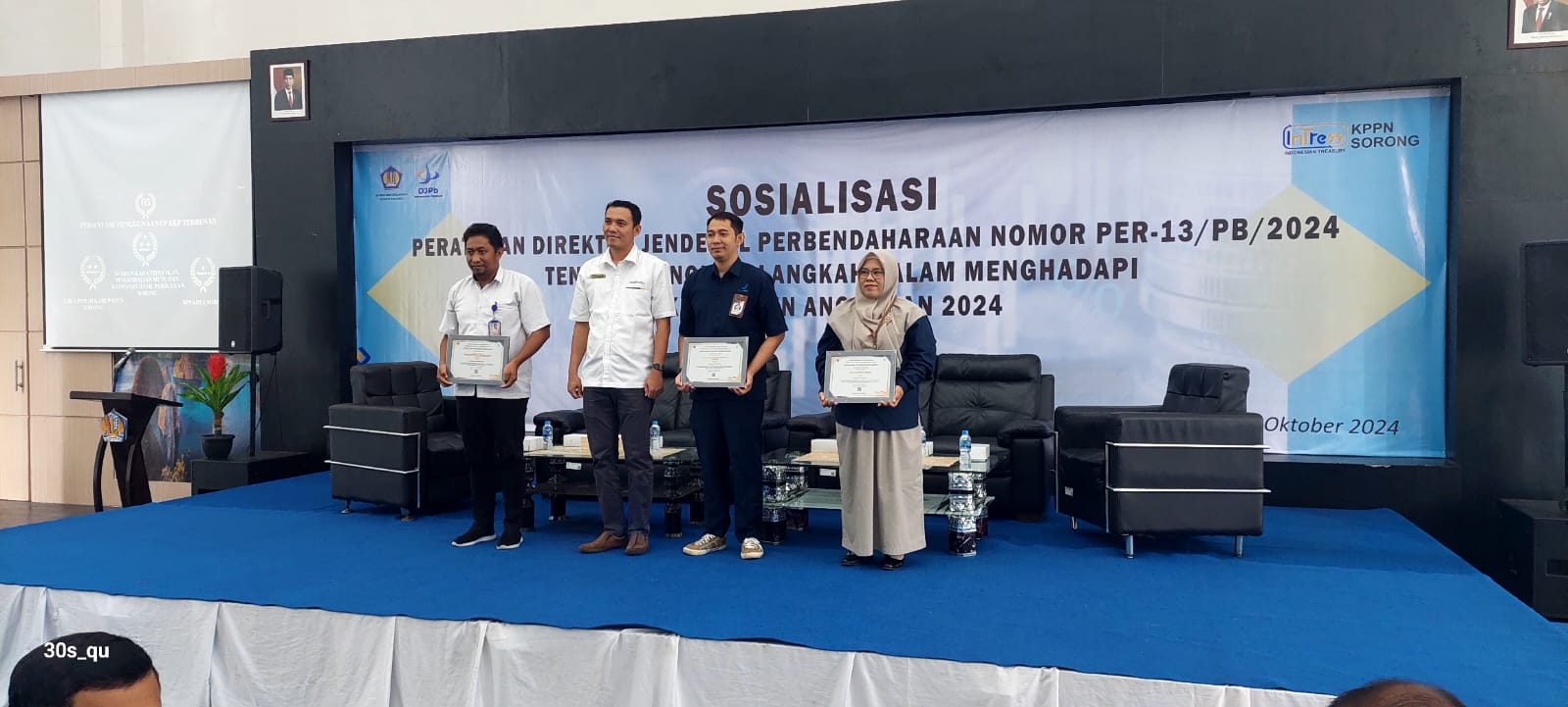 PENERIMAAN SERTIFIKAT PENGHARGAAN
