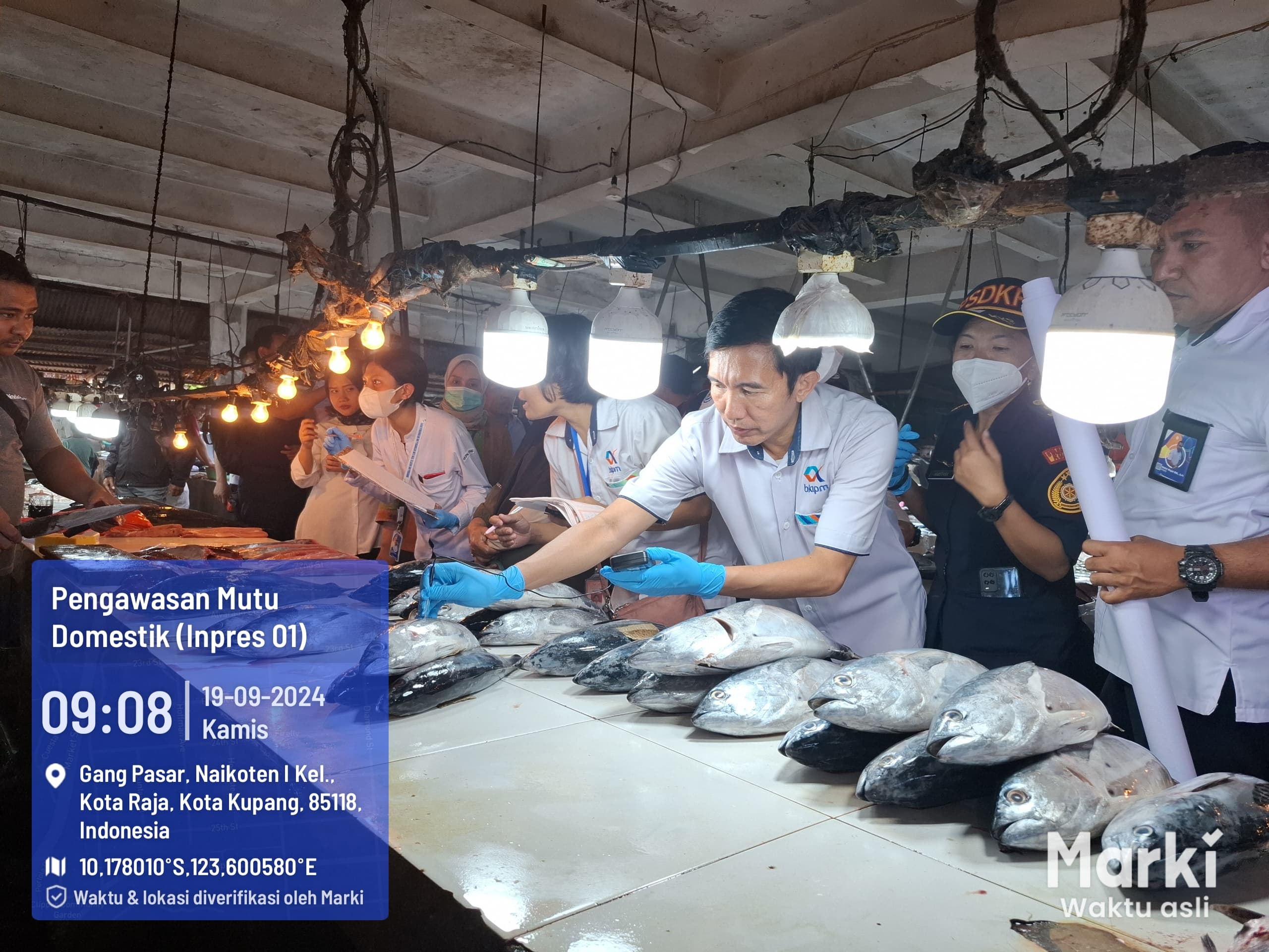 Kegiatan Pengawasan Domestik (Inpres 01) di Kota Kupang NTT