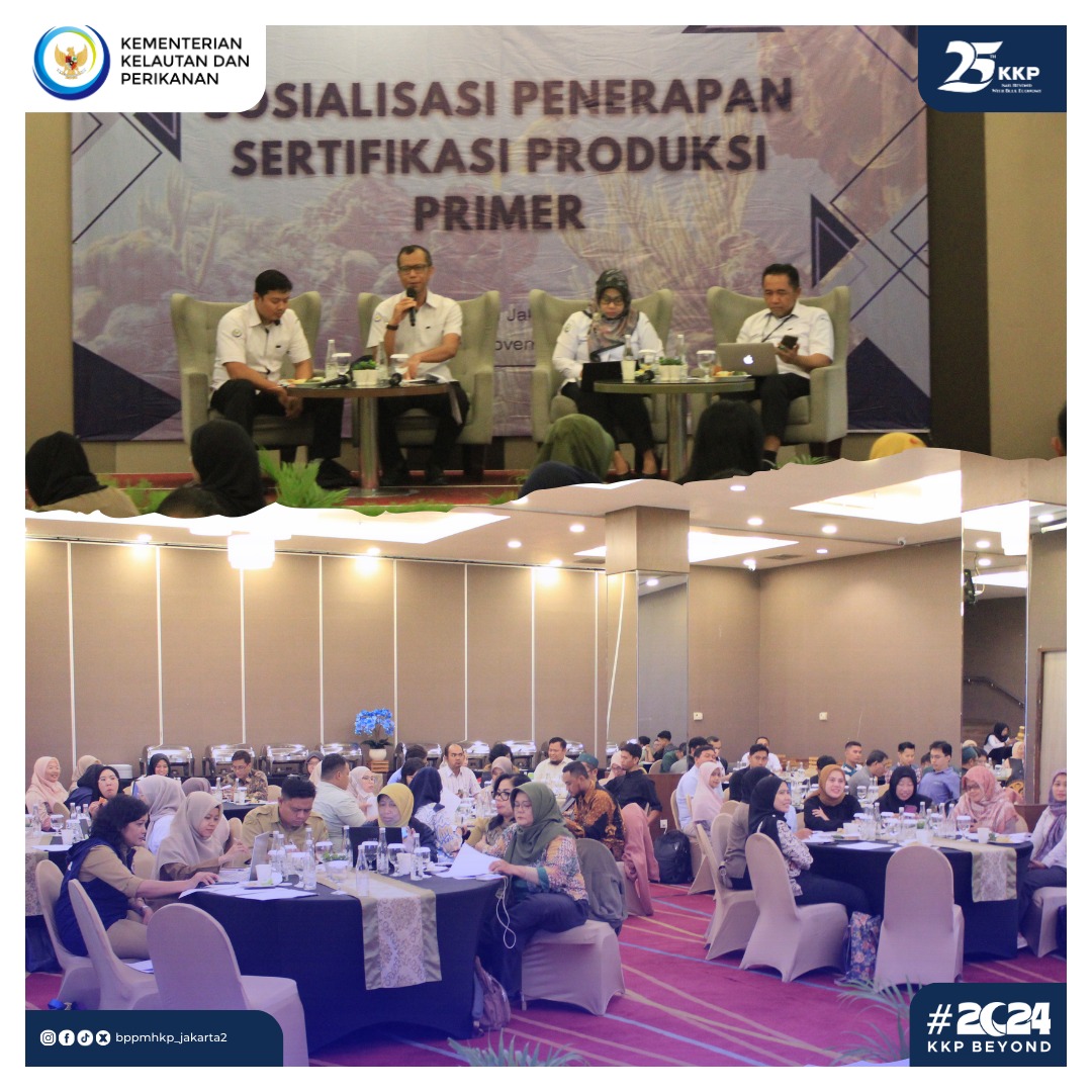 Balai KIPM Jakarta II telah melaksanakan Sosialisasi terkait berbagai sertifikasi penting dalam industri perikanan,silahkan simak selanjutnya..