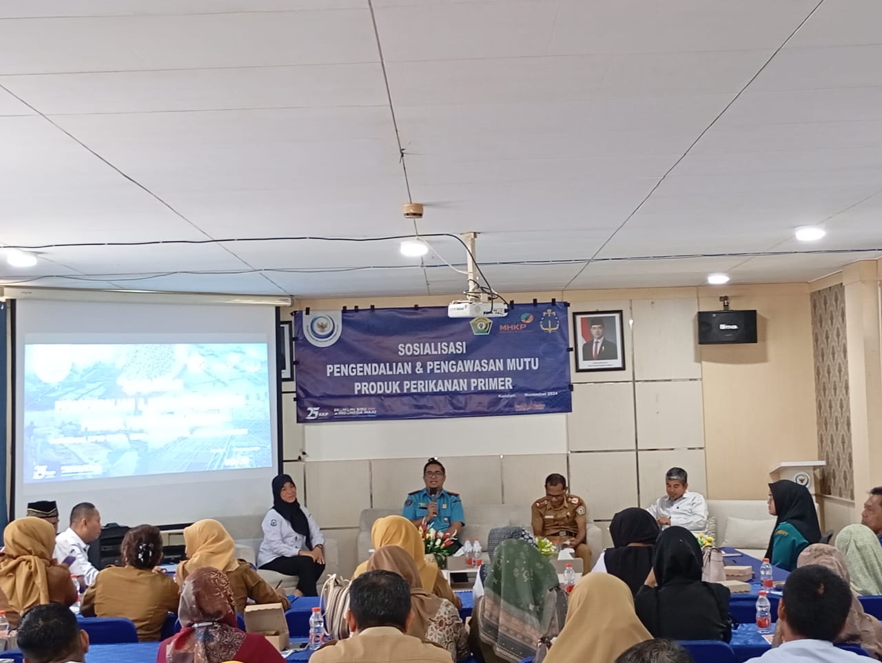 Sosialisasi Pengendalian dan Pengawasan Mutu Produk Perikanan Primer