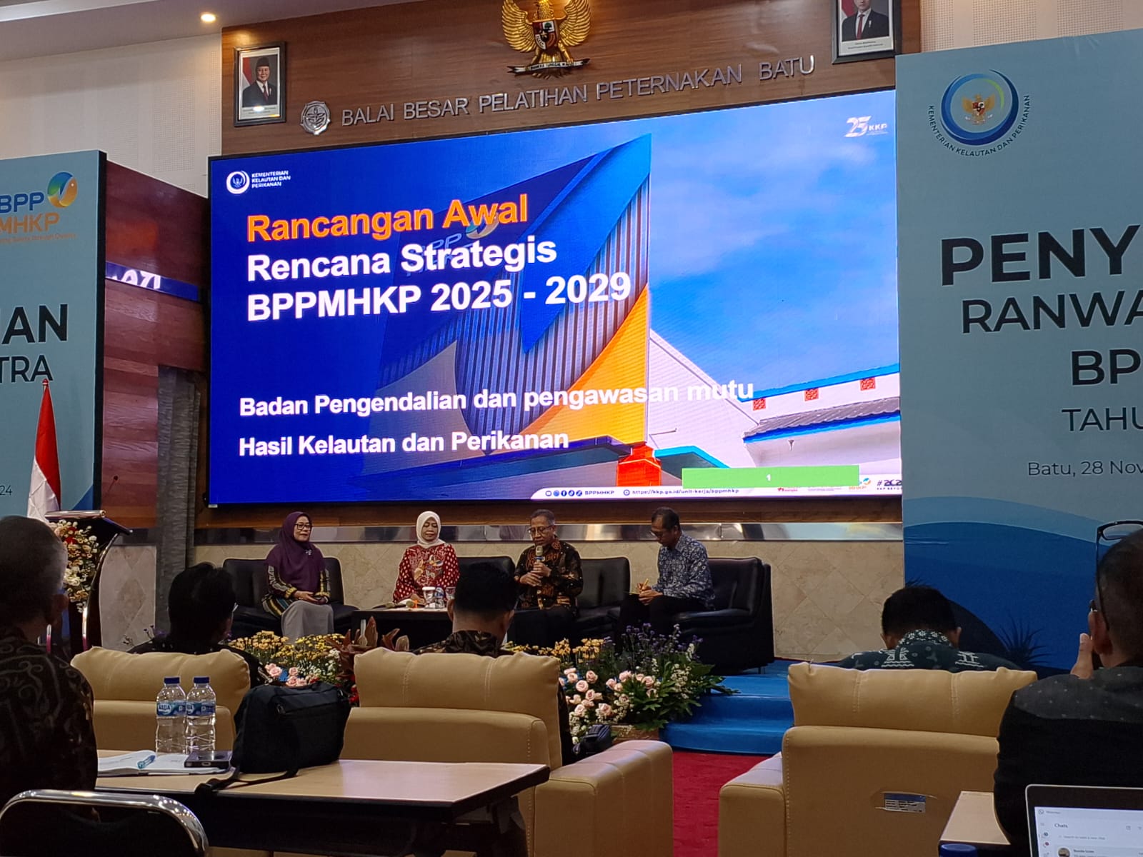 Rapat Penyusunan Rancangan Awal (Ranwal)  Renstra BPPMHKP Tahun 2025-2029