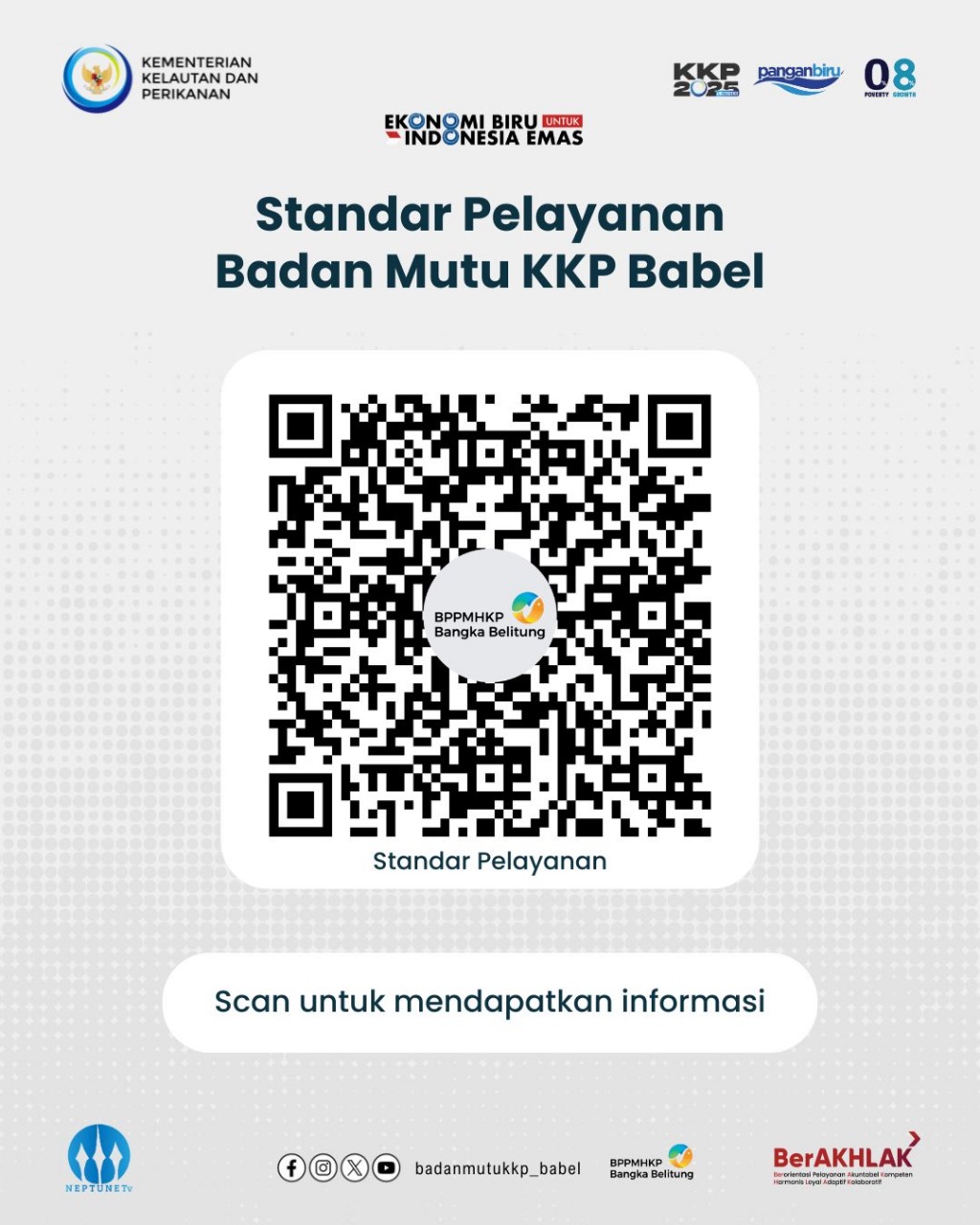 Standar Pelayanan Badan Mutu KKP Babel