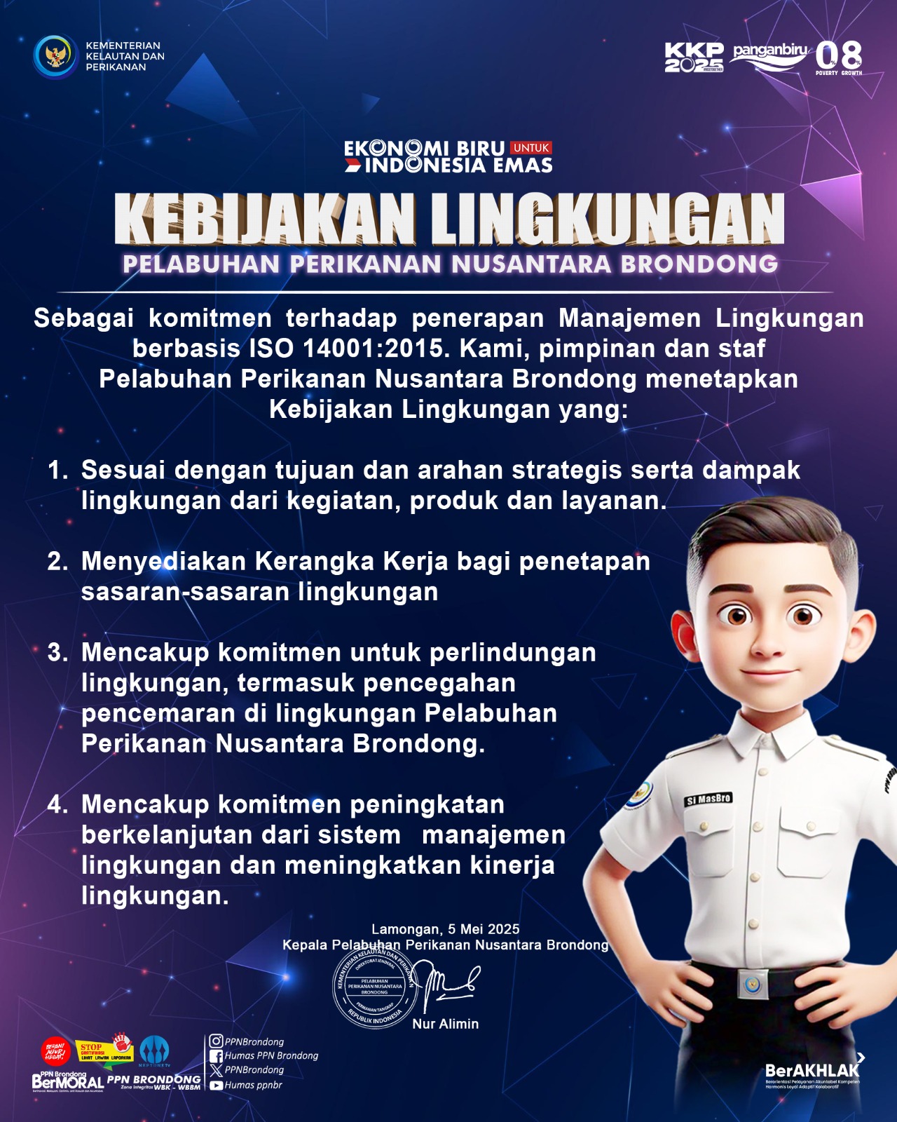 KEBIJAKAN LINGKUNGAN PPN BRONDONG