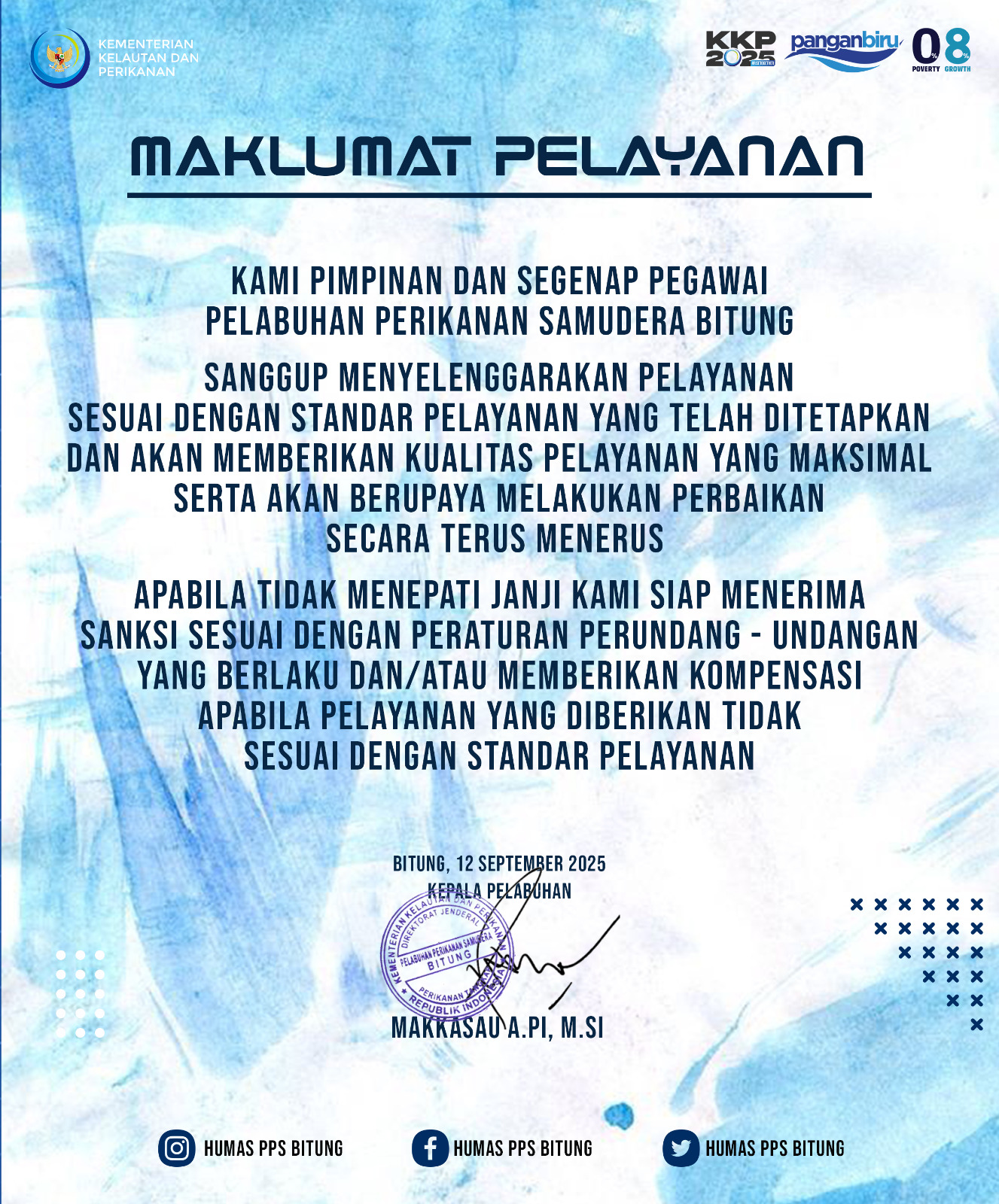 Maklumat Pelayanan