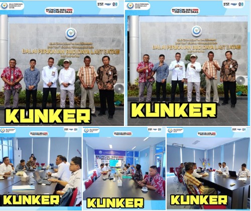 Kunjungan kerja dari Dinas Lingkungan Hidup Kelautan dan Perikanan Kabupaten Kebumen