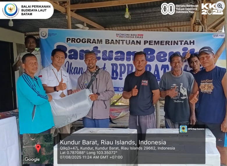 Bantuan benih ikan kakap putih