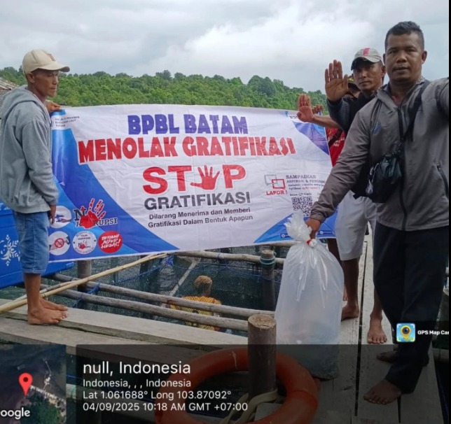 Publik Campaign Menolak Gratifikasi bersama Kelompok Pembudidaya