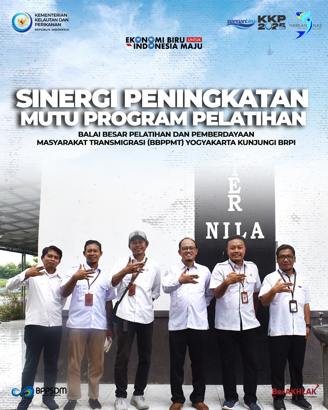 Sinergi Peningkatan Mutu Program Pelatihan Balai Besar Pelatihan dan Pemberdayaan Masyarakat Transmigrasi (BBPPMT) Yogyakarta Kunjungi BRPI