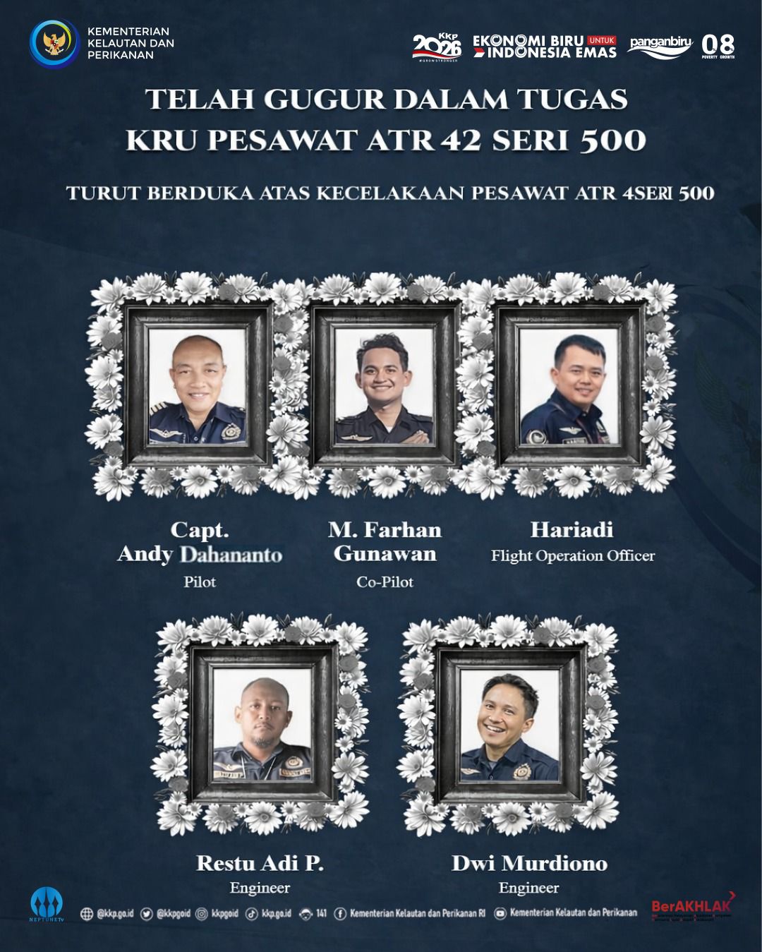 Duka Mendalam Atas Gugurnya Para Pengaws Laut dalam tugas