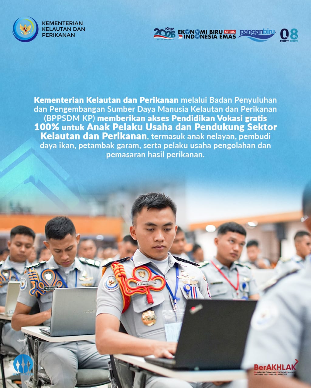 KKP Hadirkan Vokasi Gratis