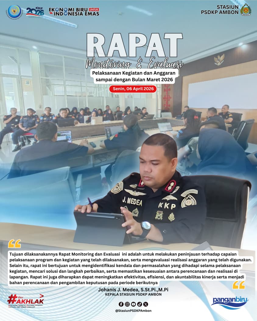 Rapat Monev Capaian Triwulan I tahun 2026