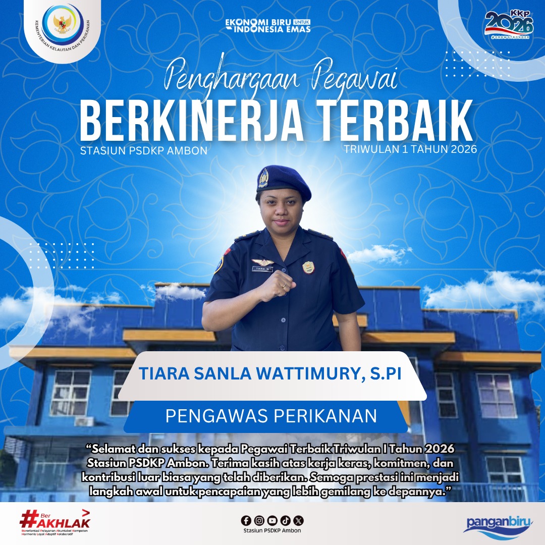 Penghargaan Pegawai Berkinerja Terbaik triwulan I tahun 2026