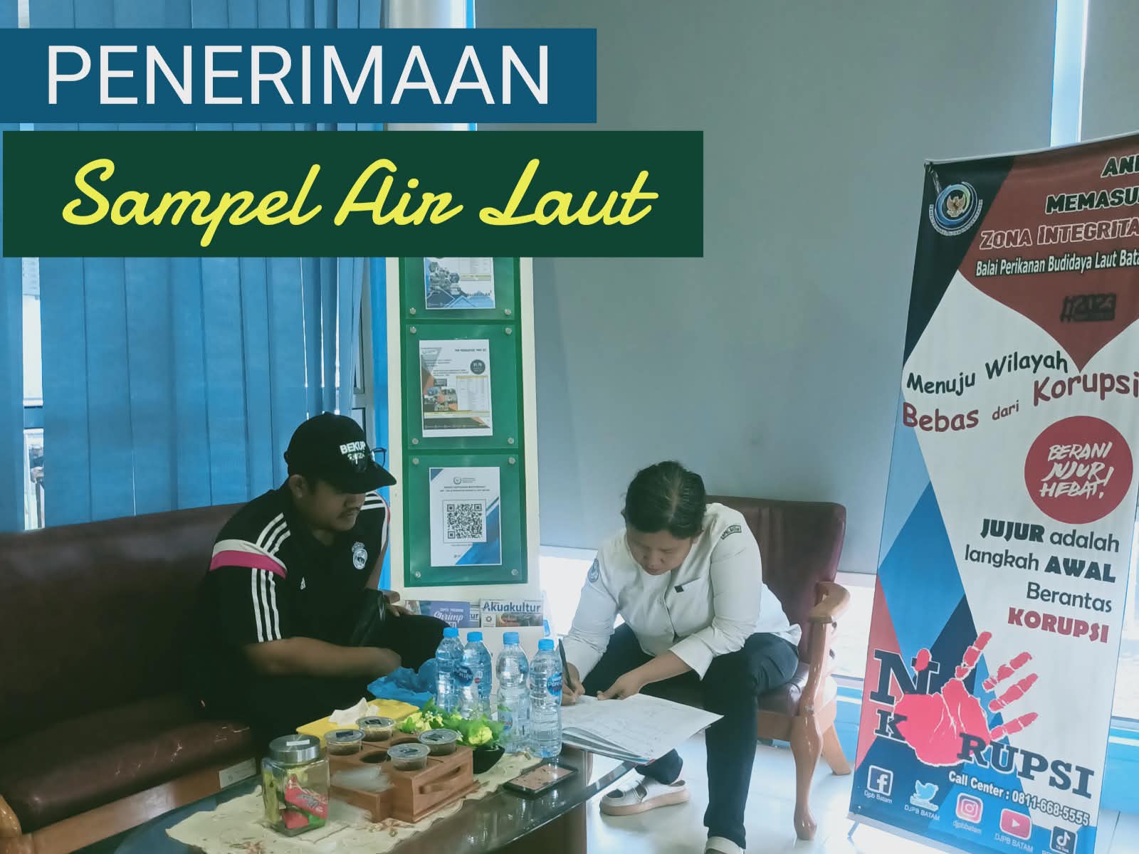 Penerimaan Sampel Air