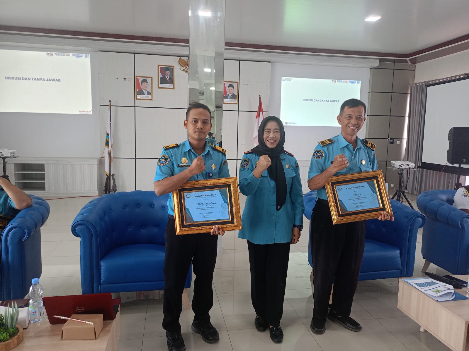 PPS Cilacap Menetapkan Petugas dan Pengguna Layanan Terbaik Berdasarkan Mekanisme Penghargaan, Hukuman, dan Kompensasi dalam Penyelenggaraan Pelayanan Publik Semester II Tahun 2025