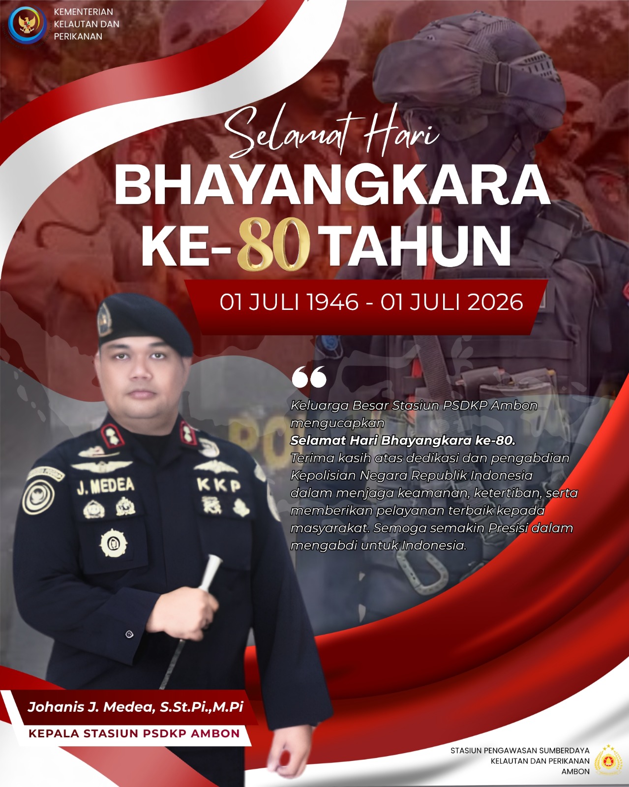 Hari Bhayangkara ke-80 Tahun 2026