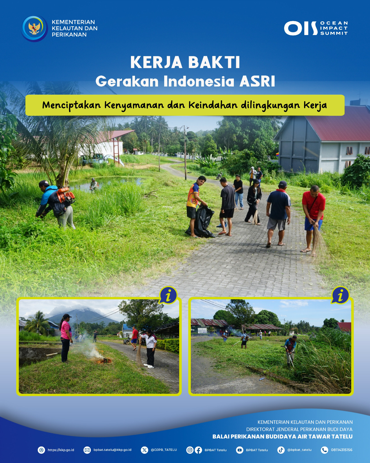 Kerja Bakti - Gerakan Indonesia ASRI