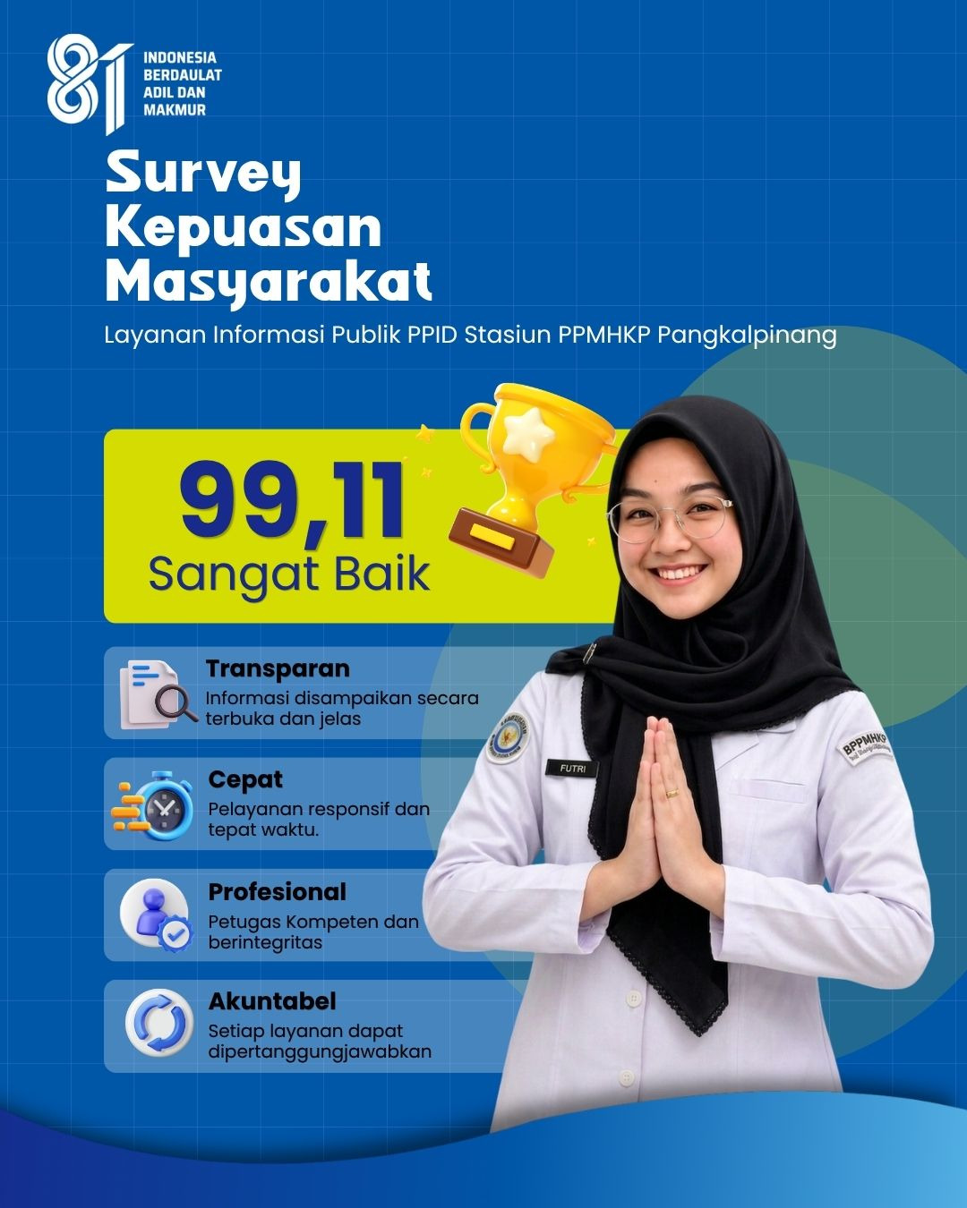 Survey Kepuasan Masyarakat Semester I Tahun 2026