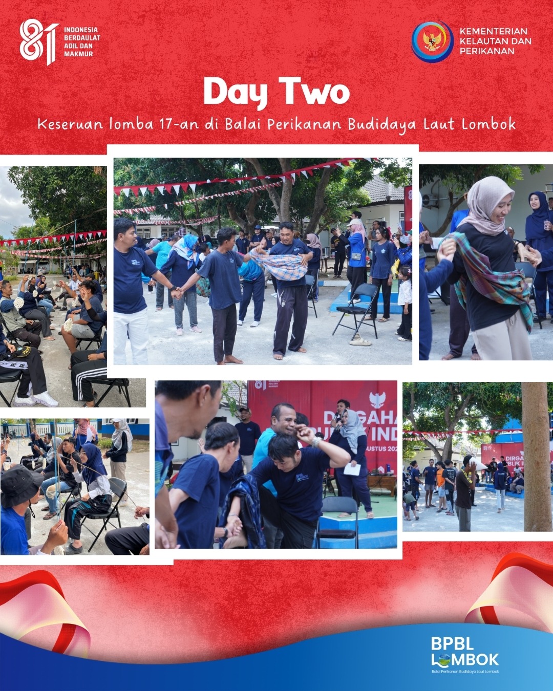 Hari Kedua Kemeriahan Acara Kemerdekaan Republik Indonesia Ke-81