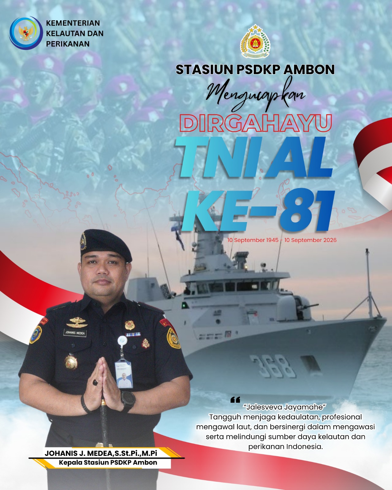 HUT TNI Angkatan Laut ke 81