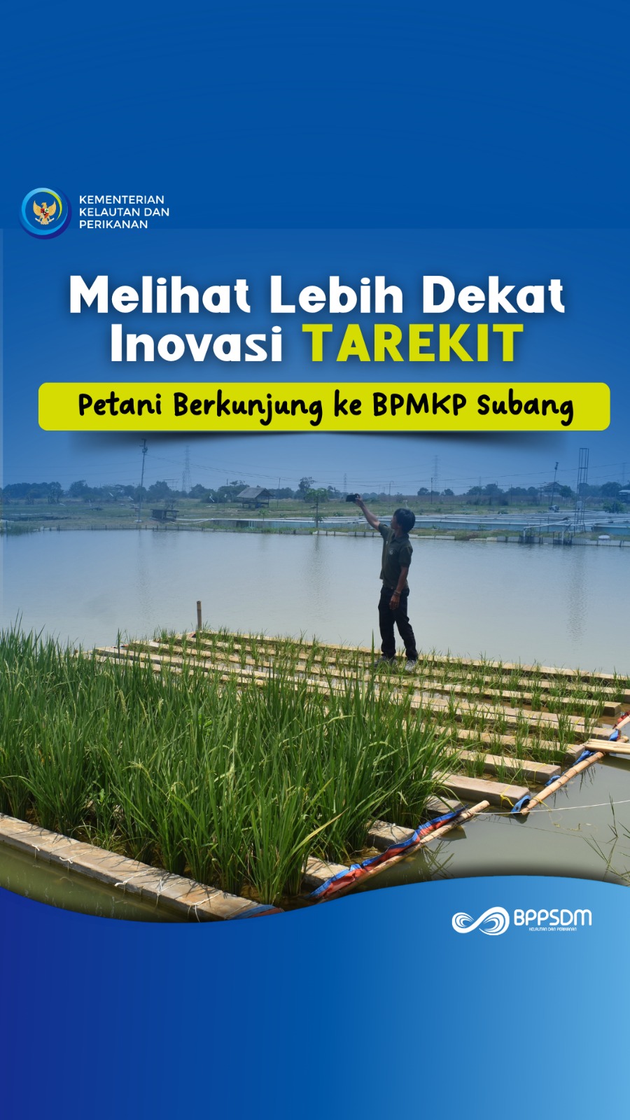 Melihat Lebih Dekat Inovasi TAREKIT, Petani Berkunjung ke BPMKP Subang
