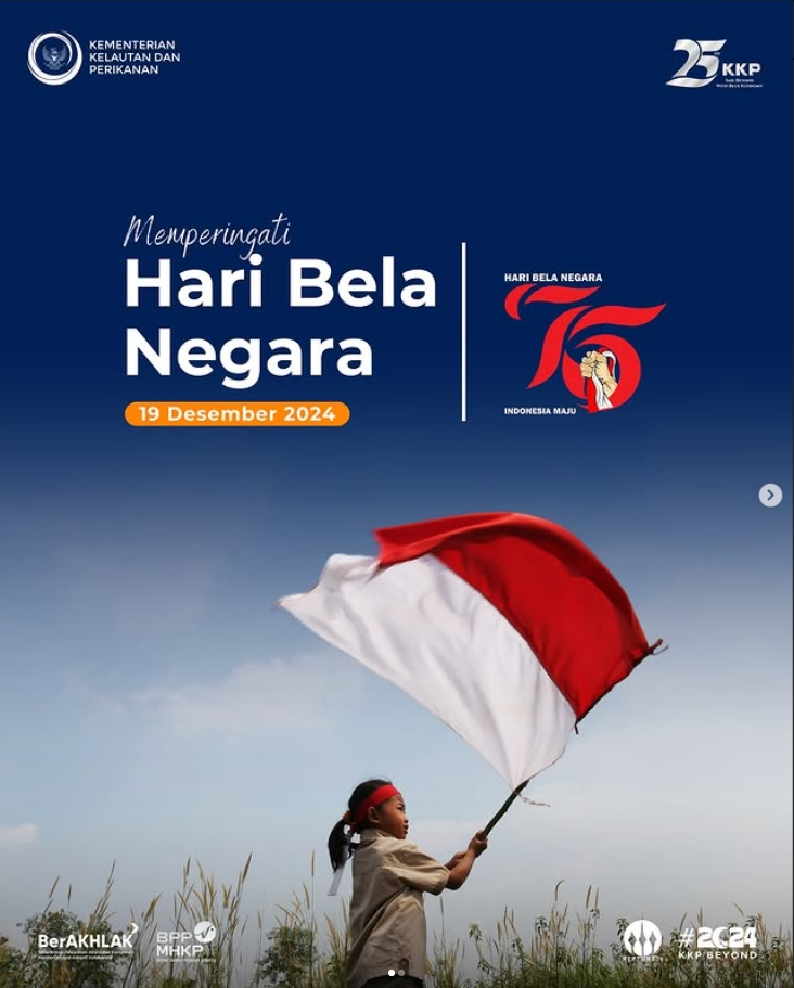 Selamat memperingati "Hari Bela Negara Ke-76"