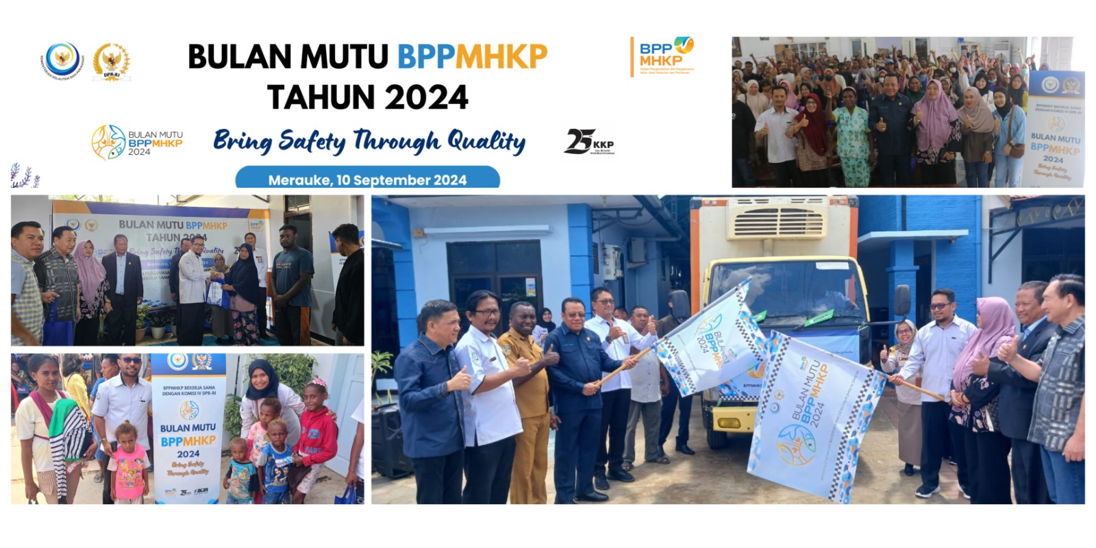 Kegiatan Bulan Mutu Badan  Pengendalian dan Pengawasan Mutu  Hasil Kelautan dan Perikanan (BPPMHKP) Merauke  Tahun 2024