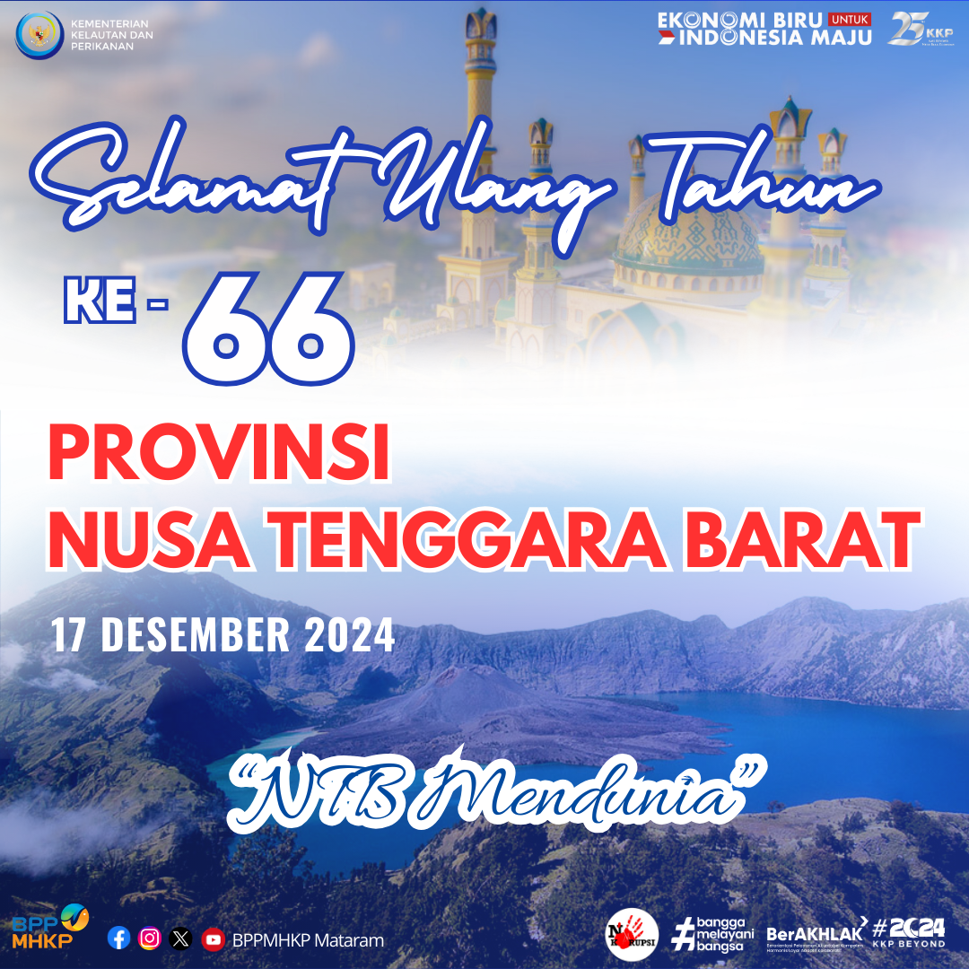 Selamat Ulang Tahun ke-66, Provinsi Nusa Tenggara Barat