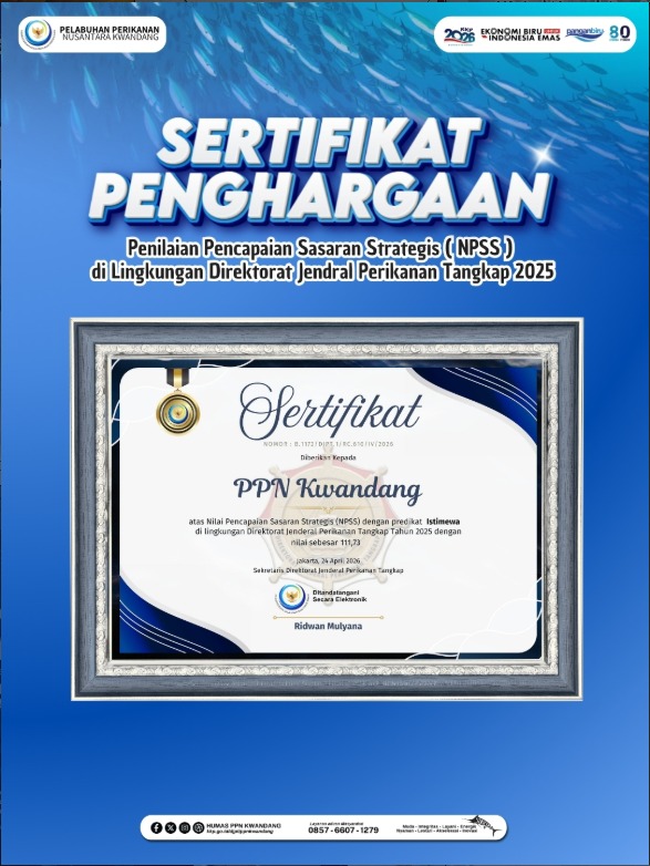 SERTIFIKAT PENGHARGAAN PENCAPAIAN SASARAN STRATEGIS ( NPSS ) LINGKUP DJPT 2025