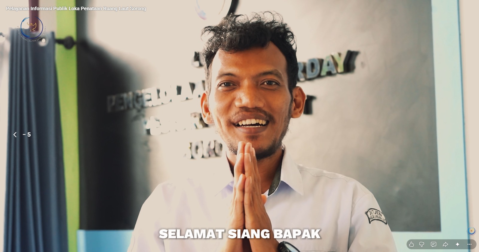 Video Penjelasan Layanan Informasi Publik LPRL Sorong