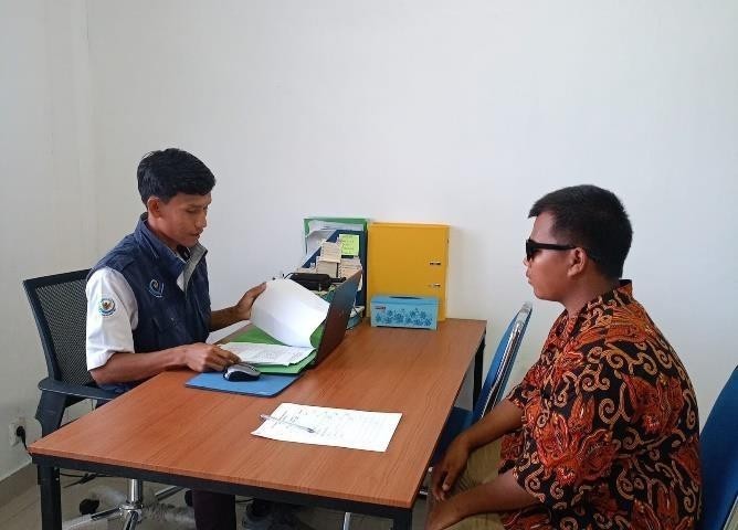 Layanan Informasi Publik Penyandang Disabilitas Tuna Netra