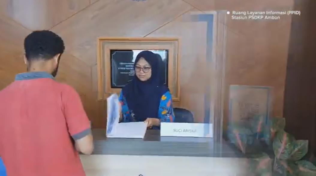 Pelayanan PPID Stasiun PSDKP Ambon